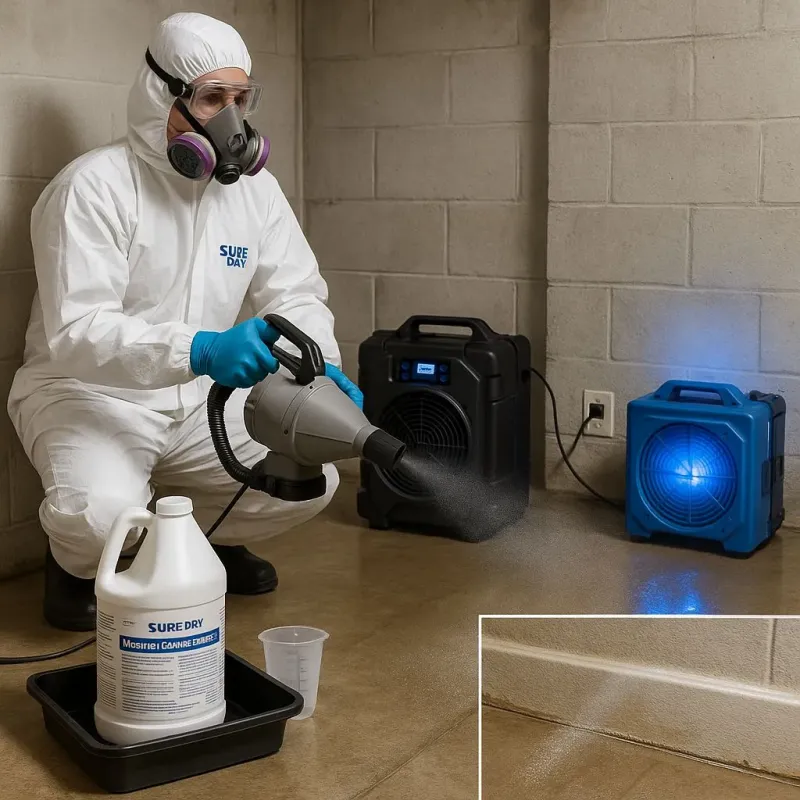 Sanitization and Odor Removal process in Milan, IN